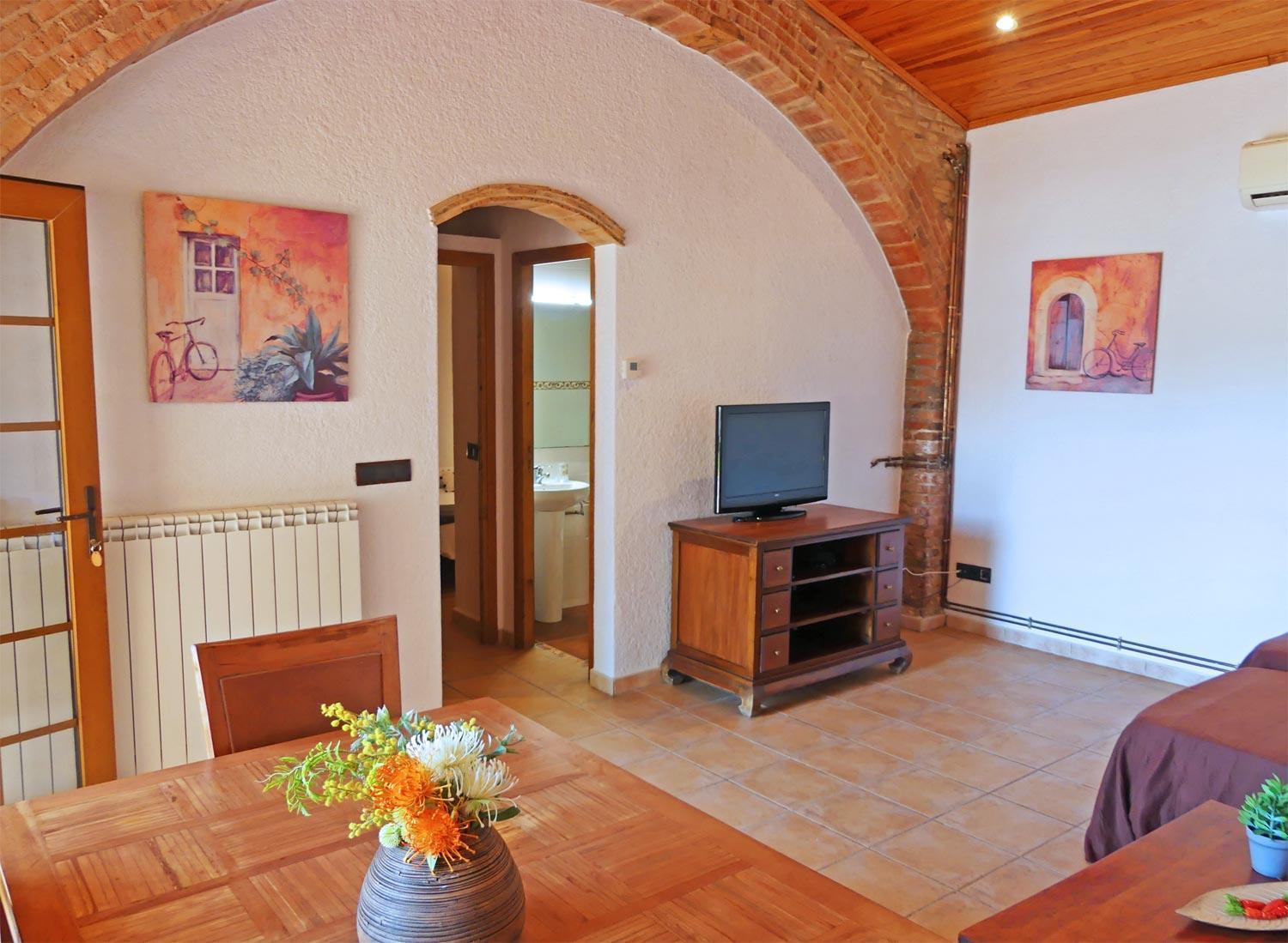 Studio with Garden View Breakfast Included for 2 - 4 People